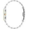 Bulova Ladies’ Modern Two-Tone Stainless Steel 3-Hand Quartz Watch, Diamond Accent Gold Dial Style: 98P224