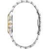 Bulova Ladies Quartz Dress Classic Sutton Watch Two-Tone Stainless Steel Bracelet, White Dial (Style:98R263)