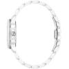 Bulova Ladies’ Marc Anthony Marine Star White Ceramic and Stainless Steel 3-Hand Quartz Watch Style: 98P222