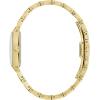 Bulova Marc Anthony Ladies Modern Quadra Diamond Gold Stainless Steel Watch,Black Dial, Style:97P167