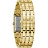 Bulova Marc Anthony Ladies Modern Quadra Diamond Gold Stainless Steel Watch,Black Dial, Style:97P167