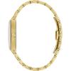 Bulova Marc Anthony Mens Modern Quadra Diamond Gold Stainless Steel Watch,Black Dial, Style:97D132