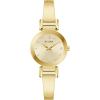 Bulova Marc Anthony Ladies Modern Diamond Stainless Steel Bangle Bracelet Watch(Gold/ Champagne Dial)