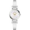 Bulova Marc Anthony Ladies Modern Diamond Stainless Steel Bangle Bracelet Watch(Stainless Steel)
