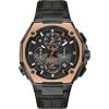 Bulova Marc Anthony Mens Series X Limited Edition Chronograph High Performance Quartz Diamond Black Ion-Plated Watch, Black Dial Style: 98B402