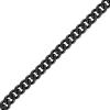 Bulova Jewelry Men’s Latin Grammy 13mm Curb Chain Dual Brushed and Polished Gunmetal, 8.5″ Bracelet Style:BVB1016-GRSTNA