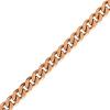 Bulova Jewelry Men’s Latin Grammy 6mm Curb Chain Brushed and Polished Curb Chain Rose Gold Stainless Steel Necklace, Length 22″ Style:BVC1067-RSTNA