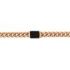 Bulova Jewelry Men’s Latin Grammy 6mm Curb Chain Brushed and Polished Curb Chain Rose Gold Stainless Steel Necklace, Length 22″ Style:BVC1067-RSTNA
