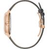 Bulova Men’s Frank Sinatra ‘Summer Wind’ 3-Hand Date Automatic with Textured Leather Strap(Grey/ Rose Gold)