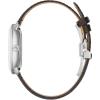 Bulova Men’s Frank Sinatra ‘The Best is Yet to Come’ 3-Hand Swiss Automatic Date Watch, 42-Hour Preserve, Sapphire Crystal(Brown Strap/Silver/ Gray Dial)