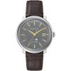 Bulova Men’s Frank Sinatra ‘The Best is Yet to Come’ 3-Hand Swiss Automatic Date Watch, 42-Hour Preserve, Sapphire Crystal(Brown Strap/Silver/ Gray Dial)