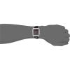 Bulova Frank Lloyd Wright ‘December Gifts’ Stainless Steel 3-Hand Quartz Dial, Black Leather Strap Style: 96A223