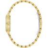 Bulova Ladies’ Classic Crystal Gold Stainless Steel 3-Hand Quartz Watch, Mother of Pearl Dial(Gold Tone/ White Mother-of-Pearl)