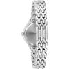 Bulova Ladies’ Classic Crystal Gold Stainless Steel 3-Hand Quartz Watch, Mother of Pearl Dial(Silve/ Black Mother-of-Pearl)