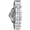 Bulova Ladies’ Classic Crystal Stainless Steel 2-Hand Quartz Watch, Pave Dial Style: 96L236