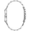 Bulova Ladies’ Crystal Accented Gift Set with 3-Hand Quartz Watch and Flexible Bangle Bracelets, Mother-of-Pearl Dial(Stainless)