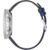 Bulova Men’s Archive Series ‘Chronograph C’ 6-Hand Chronograph High Performance Quartz Stainless Steel Watch with Blue Leather Strap Style: 96A283
