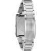 Bulova Mens Archive Series LED Computron Stainless Steel Watch(Silver Stainless Steel/ Blue LED Display)