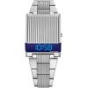 Bulova Mens Archive Series LED Computron Stainless Steel Watch(Silver Stainless Steel/ Blue LED Display)