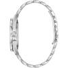Bulova Men’s Crystal Accented Gift Set with 3-Hand Date Quartz Watch and Dog Tag Box Chain Necklace(Stainless/Black)