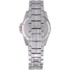 Bulova Men’s Crystal Accented Gift Set with 3-Hand Date Quartz Watch and Dog Tag Box Chain Necklace(Stainless/Black)
