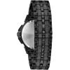 Bulova Men’s Crystal Octava Chronograph Quartz Watch, Pave Crystal Dial(Black Ion-Plated)
