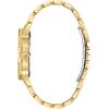 Bulova Men’s Crystal Octava Chronograph Quartz Watch, Pave Crystal Dial(Gold Tone)