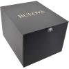 Bulova Men’s Crystal Octava Silver Stainless Steel Watch; Octagon Shape Dial, 3 Hand Style: 96A285