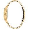 Bulova Men’s Crystal Phantom 3-Hand Date Quartz Cushion Shaped Case Watch, Pave Crystal Dial, 40mm(Gold Tone)