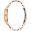 Bulova Men’s Crystal Phantom 3-Hand Date Quartz Cushion Shaped Case Watch, Pave Crystal Dial, 40mm(Rose Gold)