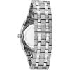 Bulova Men’s Crystal Phantom 3-Hand Date Quartz Cushion Shaped Case Watch, Pave Crystal Dial, 40mm(Stainless Steel)