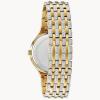 Bulova Men’s Crystal Phantom Gold Tone 3-Hand Quartz Stainless Steel Style: 98A229