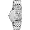 Bulova Men’s Crystal Phantom Stainless Steel 3-Hand Quartz Watch, Black Dial Style: 96A227