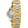 Bulova Men’s Crystals Phantom Gold Tone Stainless Steel 6-Hand Multi-Function Quartz Watch Style: 98C128