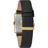 Bulova Mens Frank Lloyd Wright Dana-Thomas House Gold-Tone Stainless Steel Leather Strap Watch