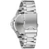 Bulova Men’s Marine Star High Performance Quartz Series C Watch, Silver-Tone Stainless Steel Bracelet, White Dial (Style: 96B426)