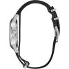Bulova Milatary Hack 3 Hand Quartz Watch, Black Dial and Black Leather NATO Strap, (Model:96A219)