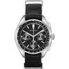 Bulova Men’s Archive Series Lunar Pilot 6-Hand Chronograph High Performance Quartz Stainless Steel, Black NATO Strap and Sapphire Crystal Style: 96A225