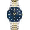 Two Tone Gold/Blue Dial