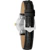 Bulova Classic Quartz Ladies Watch, Stainless Steel Diamond(Black Leather Strap  Mother-of-Pearl Dial)