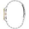 Bulova Ladies Classic 3-Hand Diamond Quartz Two Tone Stainless Steel Watch, Blue Dial Style:98P233