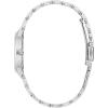Bulova-Ladies’ Crystal Stainless Steel Box Set with White Mother-of-Pearl Dial 3-Hand Quartz-Watch and Heart Crystal-Pendant-Necklace, 30mm Style: 96X162