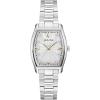 Bulova Ladies Dress Classic Diamond 3-Hand Quartz Watch, Stainless Steel Bracelet, 26x35mm Case(Silver)