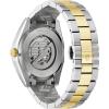 Bulova Men’s Classic Surveyor 3-Hand Automatic Watch, Hack Feature, Luminous Hand, Open Aperture, Screw-Back Case, 42mm