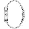 Bulova Men’s Modern 3-Hand Automatic Watch, Open Aperture Dial and Edge to Edge Crystal(Stainless/Blue Dial)