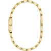 Bulova Ladies Quartz Classic, Stainless Steel Case & Silver-Tone Dial(Gold-Tone)