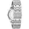Bulova Men’s Classic Dress Surveyor 2-Hand Day/Date Quartz Watch, Luminous Hands, 39mm(Silver/Blue Dial)