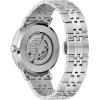 Bulova Men’s Vintage Aerojet 4-Hand Automatic Watch, Open Aperture, Hack Feature, 24 Hour Time, Calendar Date, Double Curved Mineral Crystal, Luminous Hands, 41mm(Stainless/ Brown Dial)