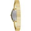 Caravelle by Bulova Ladies Modern Crystal 3 Hand Quartz Stainless Steel Bangle Watch, Expansion Band(Gold Tone)