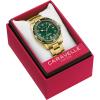 Caravelle by Bulova Men’s Automatic Watch, Vintage Sea Hunter(Gold-Tone Bracelet & Green Dial)